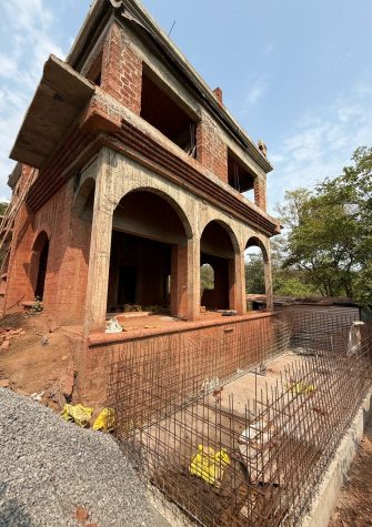 front view for the Vault luxury villa